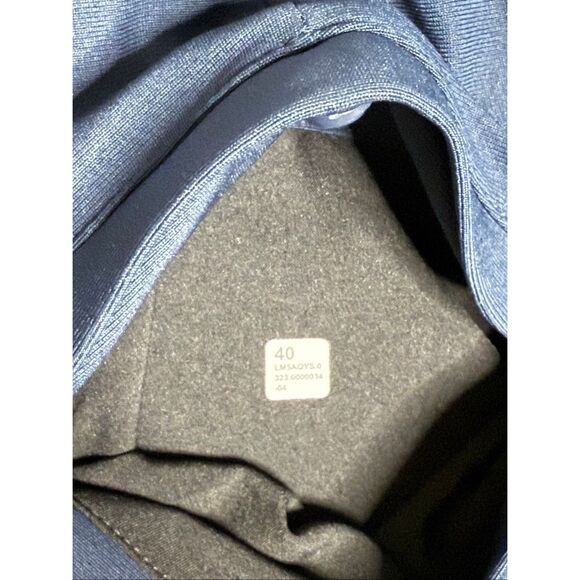 Lululemon ABC Slim-Fit Trouser 30" Warpstreme True Navy Size 40 - Picture 4 of 6